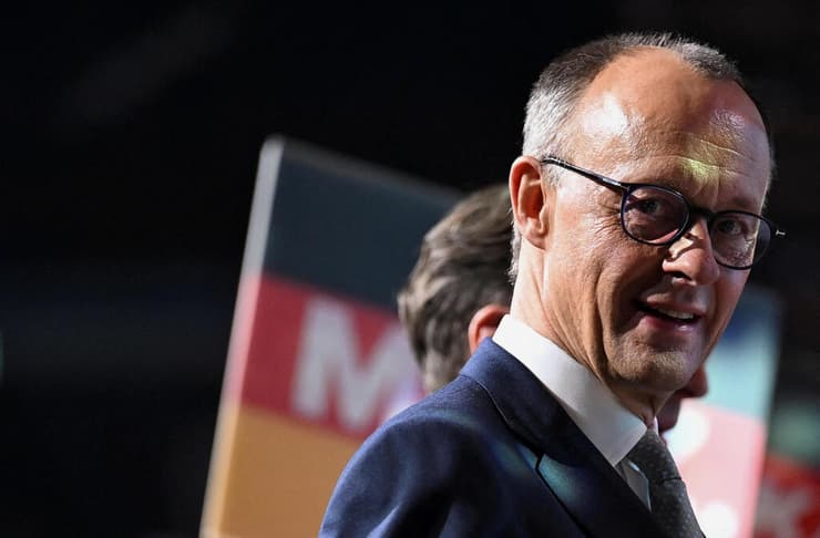 פרידריך מרץ מנהיג המפלגה הנוצרית דמוקרטית ב גרמניה בחירות