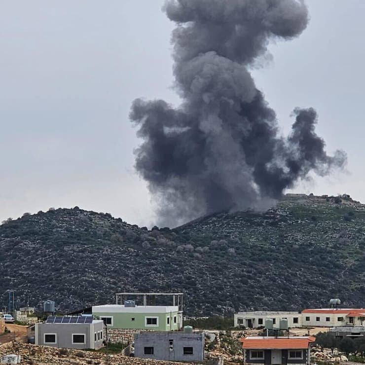 תקיפות בדיר קאנון א-נהר ומערוב בדרום לבנון