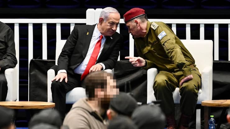 ראש הממשלה בנימין נתניהו בטקס סיום קורס קצינים קרביים