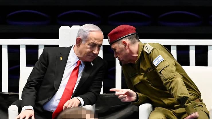 ראש הממשלה בנימין נתניהו בטקס סיום קורס קצינים קרביים