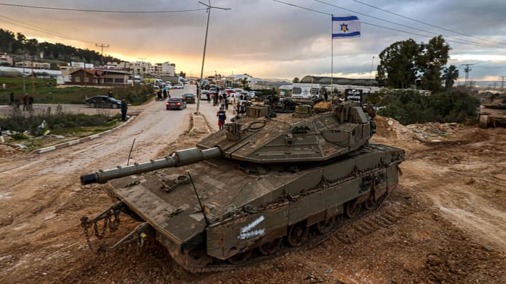 טנקים בג'נין