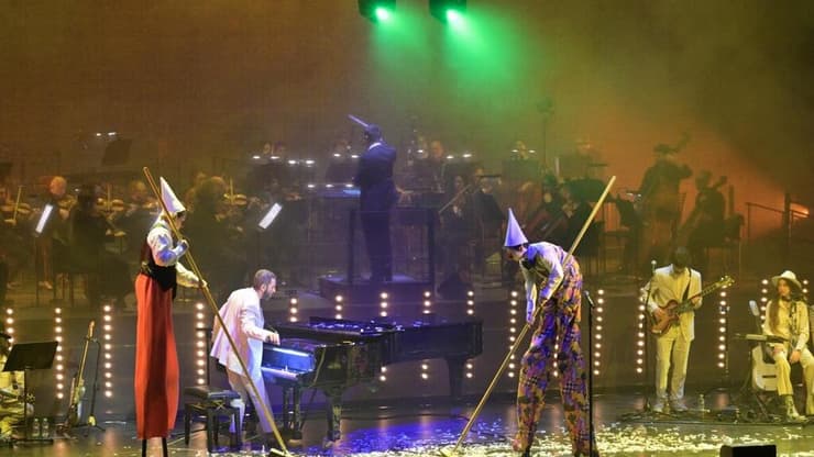 שלומי שבן בהופעה במשכן לאמנויות הבמה בתל אביב