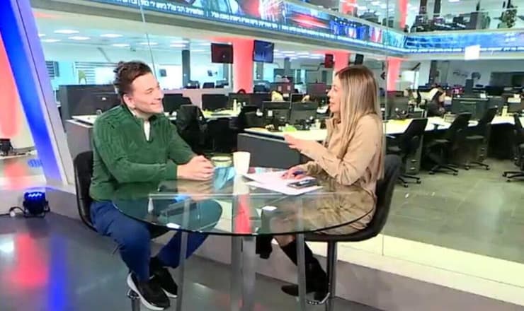 דניאל ריאן ספולדינג באולפן ynet