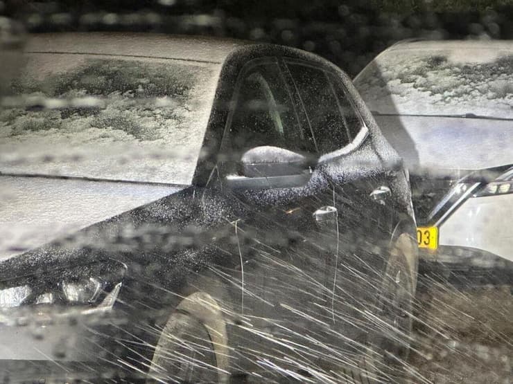 שלג בישוב נטועה