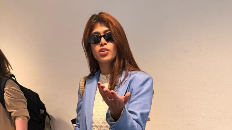 תיעוד של רימא בנתב"ג מתקוממת על כך שמצלמים אותה