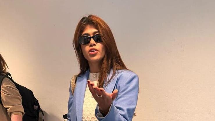 רימא חסן מגורשת מנתב"ג, פברואר 2025 תיעוד של רימא בנתב"ג מתקוממת על כך שמצלמים אותה