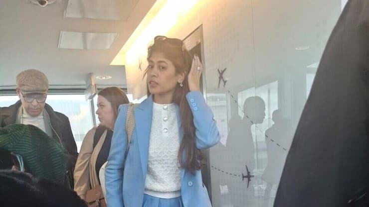 תיעוד של רימא בנתב"ג