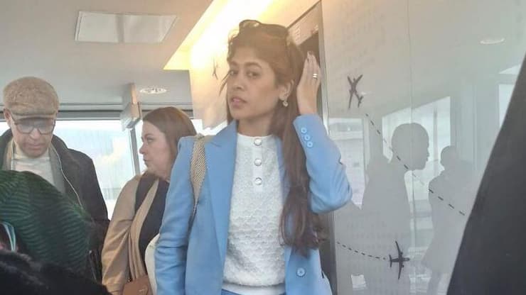 כבר גורשה מישראל. חסן תיעוד של רימא בנתב"ג