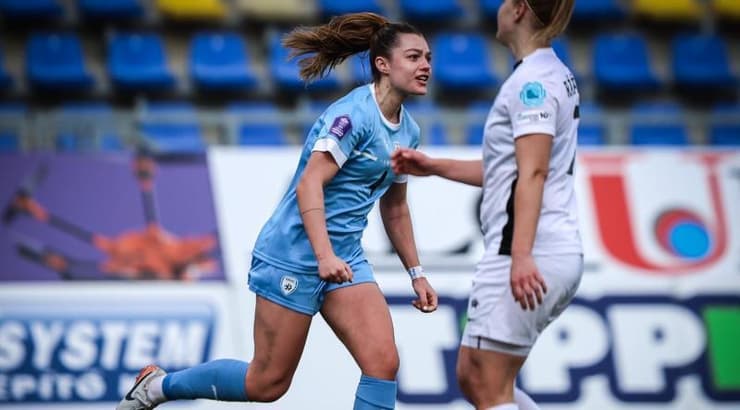 אירנה קוזנצוב בטירוף (שאול גרינפלד באדיבות ההתאחדות לכדורגל) אירנה קוזנצוב בטירוף