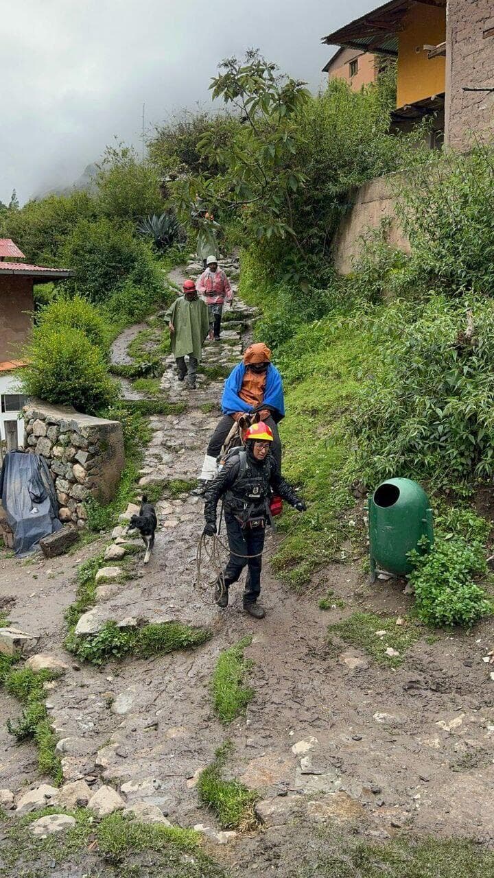 לא ניתן היה לעשות שימוש במסוק (צילום באדיבות כלל ביטוח) חילוץ מטייל ישראלי מהרי האנדים בפרו