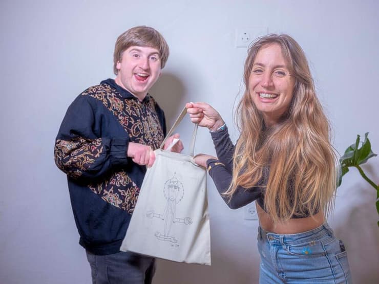 דניאל ומייקי. "הדרך אולי ארוכה, אבל כל צעד קטן בה הוא הישג גדול"   