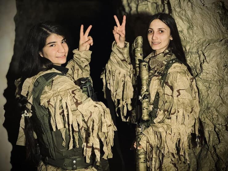 לוחמות כורדיות בסוריה 