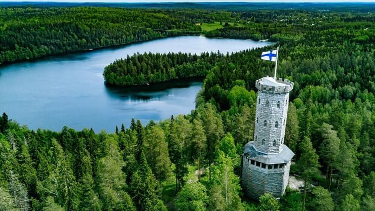 מגדל התצפית אולנקו, בהאמלינה, פינלנד