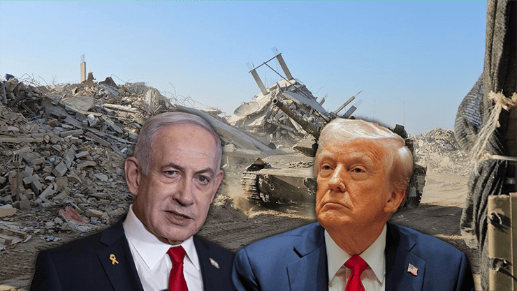 דונלד טראמפ ובינמין נתניהו