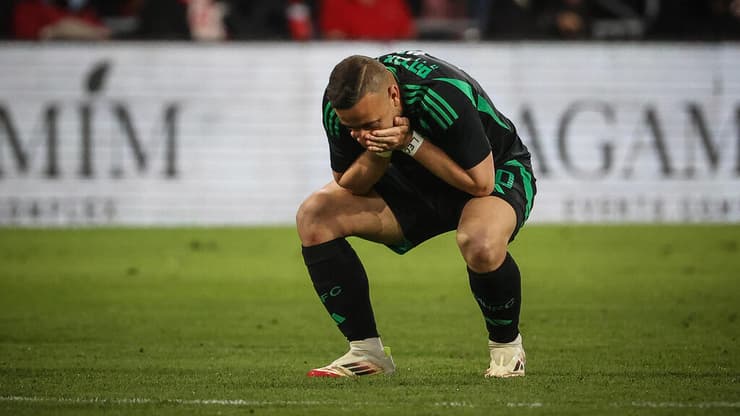 מכבי חיפה לא ממש התחמשה. סבע (צילום: עוז מועלם) הפועל באר-שבע מכבי חיפה