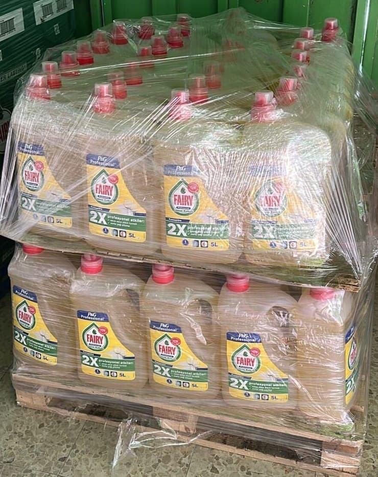 הבקבוקים המזויפים שנתפסו