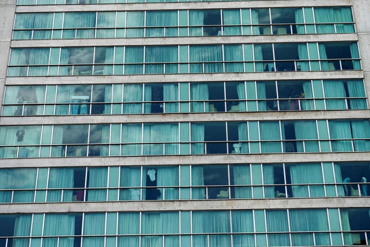 מהגרים שגורשו מארה"ב במלון ב פנמה סיטי