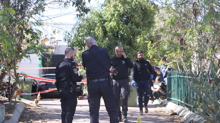 הזירה בבת ים בה אישה הוצתה על ידי בן זוגה