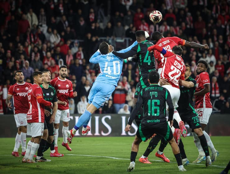 מבחינת באר-שבע אפשר היה להמשיך גם להארכה, סתם בשביל הכיף (צילום: עוז מועלם) הפועל באר-שבע מכבי חיפה רבע גמר גביע המדינה