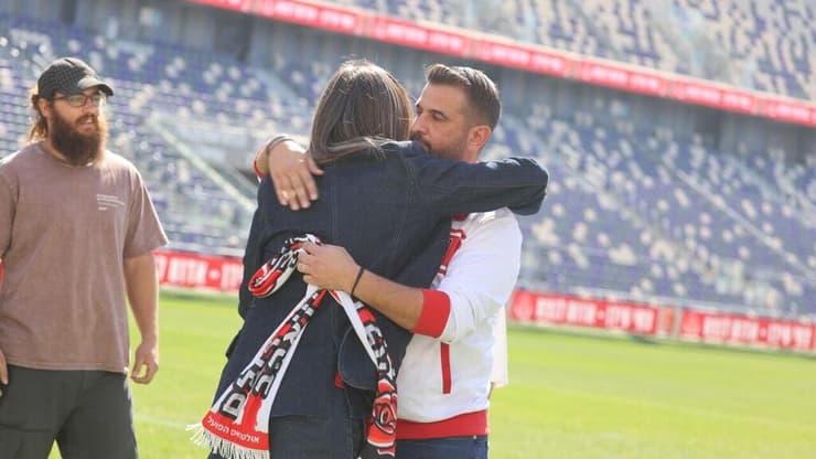  טקס לזכרו של צחי עידן ז"ל באצטדיון בלומפילד