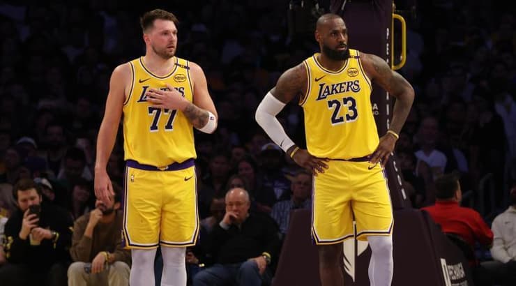 לברון ג'יימס ולוקה דונצ'יץ'