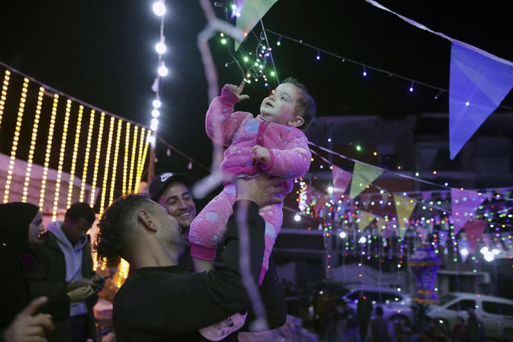 חגיגות הרמדאן ברצועת עזה