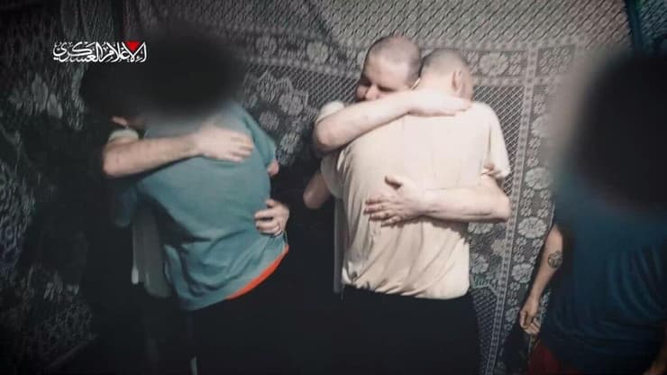 יאיר ואיתן הורן בסרטון שפרסם חמאס מהשבי