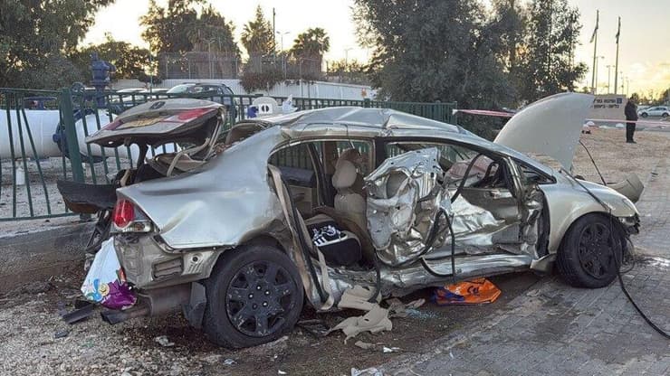 תאונת דרכים בשדרות ירושלים ברמלה לוד