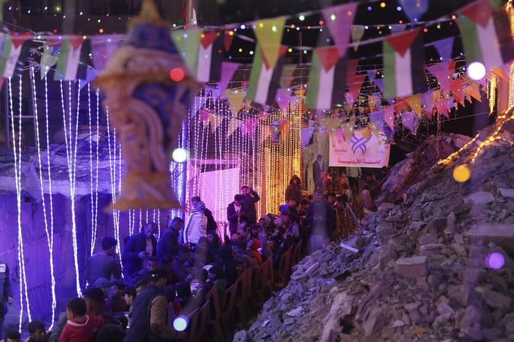 חגיגות הרמדאן ברצועת עזה