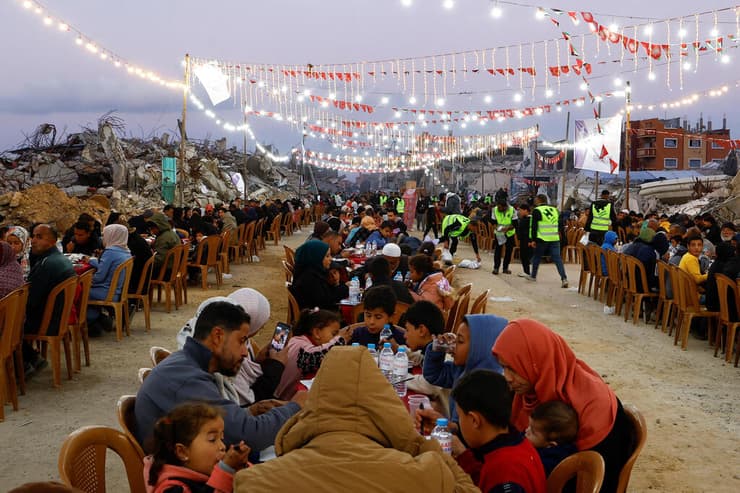 חגיגות הרמדאן ברצועת עזה ב רפיח