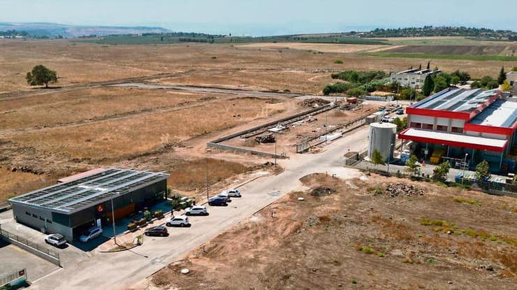 קרקע בצפון בייעוד של תעשייה (צילום: סקוריה ניהול פיקוח) yk14278672