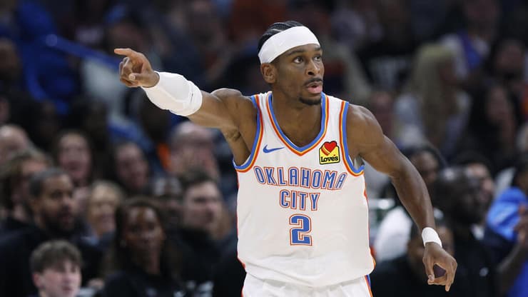 לא מספיק להדהים. שיי גילג'ס־אלכסנדר (צילום: Nate Billings/AP) שיי גילג'ס־אלכסנדר