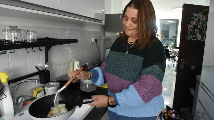 תושבי שלומי המפונים שחזרו לביתם