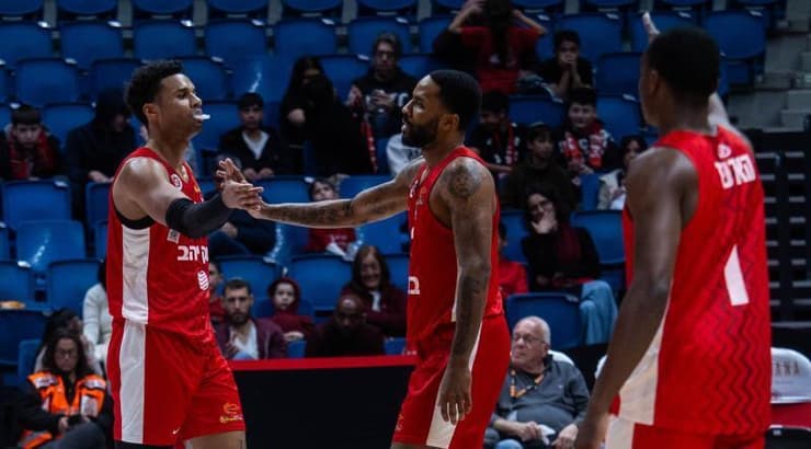 שחקני הפועל ירושלים מרוצים