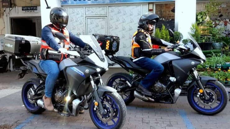 יחידת האופנועים של העמותה