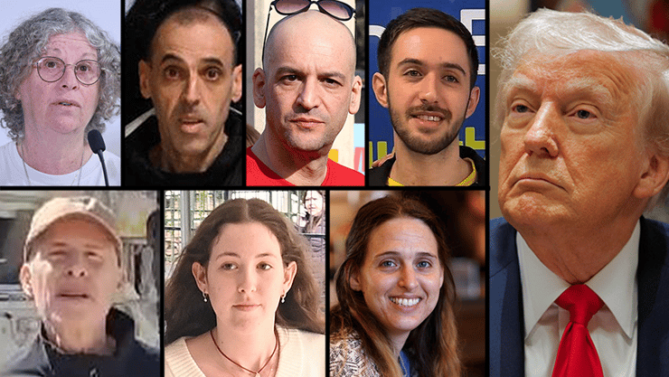 דונלד טראמפ , עומר שם טוב, יאיר הורן, אלי שרעבי,  אביבה סיגל, קית' סיגל 