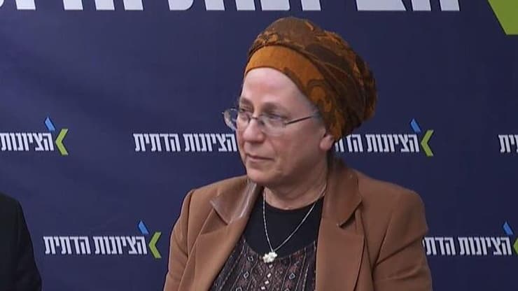 סמוטריץ' וסטרוק בפתח ישיבת הסיעה של הציונות הדתית