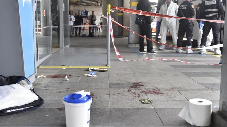 זירת הפיגוע