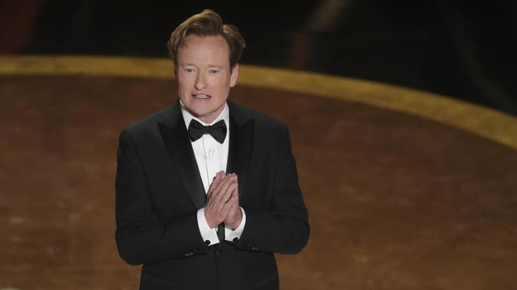 קונאן אובראיין בטקס פרסי האוסקר 2025 (צילום: AP) היה ממש אחלה. קונאן אובראיין בטקס פרסי האוסקר 2025