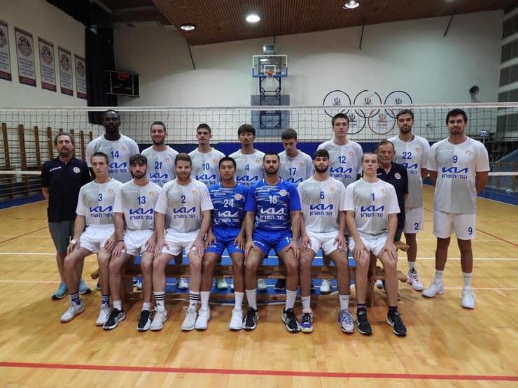 מכבי הוד השרון (צילום: מכבי הוד השרון) מכבי הוד השרון בכדורעף