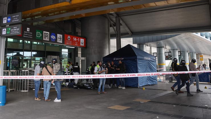 זירת הפיגוע 