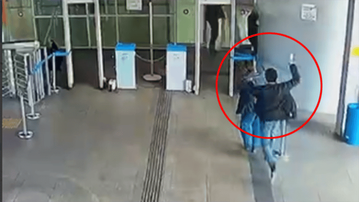 תיעוד מרגעי הפיגוע בתחנה המרכזית המפרץ בחיפה