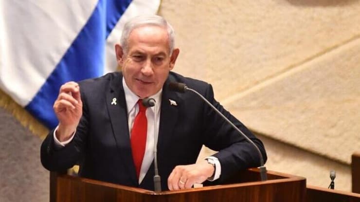 נתניהו בנאום במליאת הכנסת