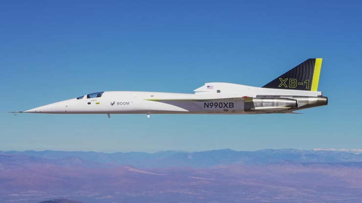  מטוס ההדגמה XB-1 של בום טכנולוגיה