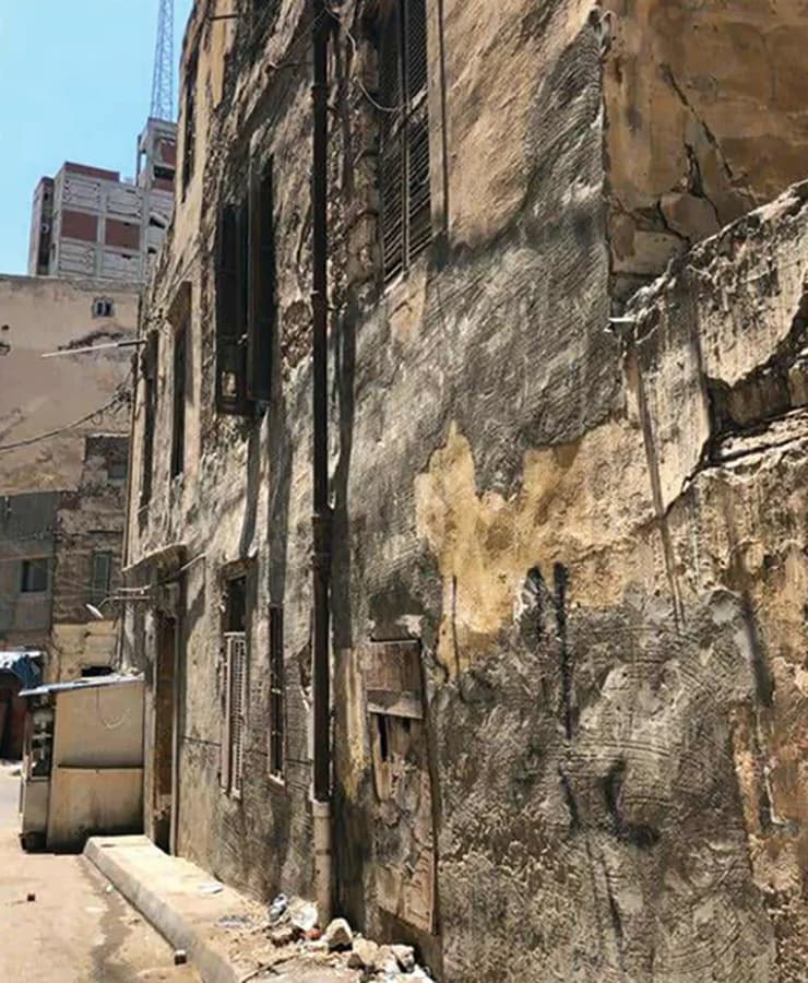 מבנים רעועים באלכסנדריה