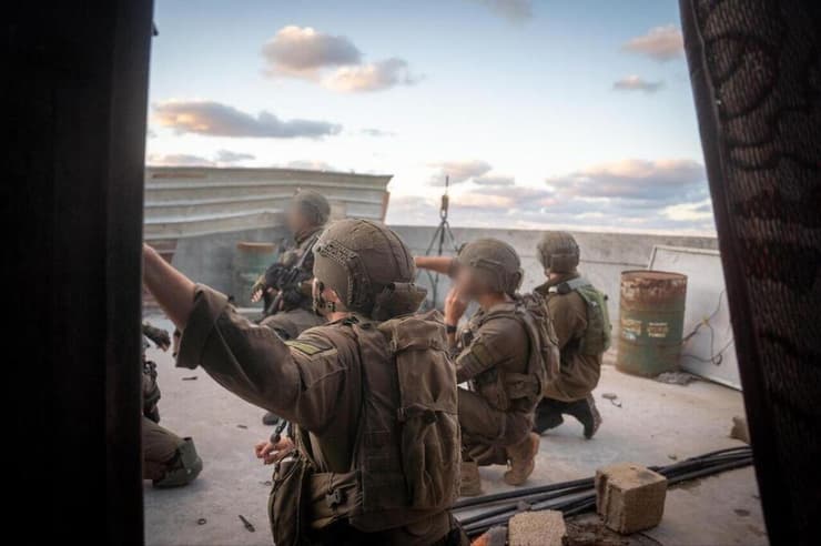 לוחמי רוכב שמיים בפעולה במסגרת מלחמת חרבות ברזל