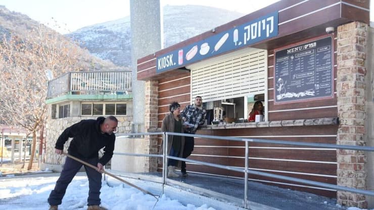 אתר החרמון נפתח לראשונה מתחילת המלחמה