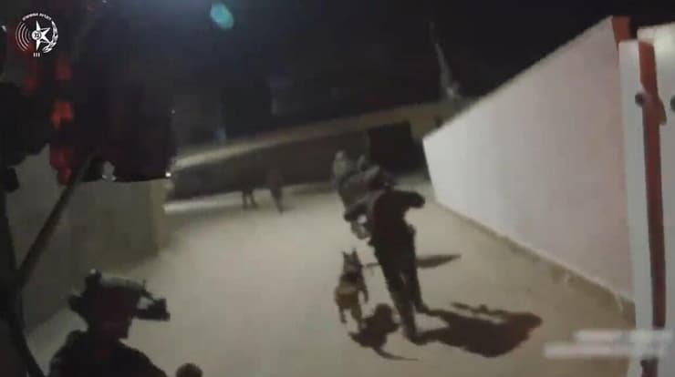 צילום: דוברות המשטרה מסתערבי מג"ב איו"ש במהלך חיסול ראש התארגנות הטרור של חמאס בג'נין