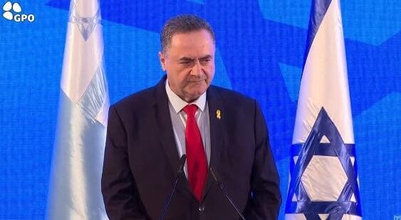 כ"ץ בטקס. "אייל, אין לך דקה של חסד" (צילום: לע"מ) הענקת דרגות לרמטכ"ל הנכנס בראשות ראש הממשלה