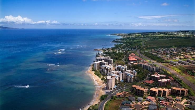 הוואי, עוד נקודת עצירה מעניינת (צילום: Vibe Images / shutterstock) אזור המלונות בקו החוף של מאווי